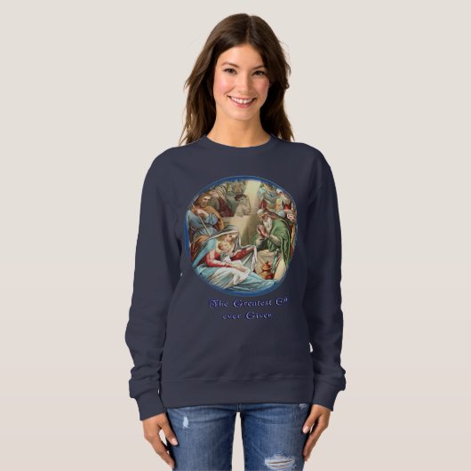 Nativity Scene Sweatshirt (Vorne ganz)