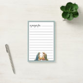 Nativity Scene War Room Prayer Post-it Klebezettel (Büro)