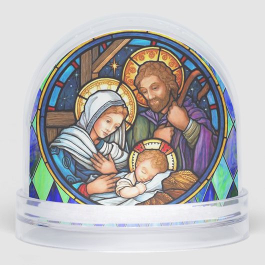 Nativity Schneekugeln (Vorderseite)