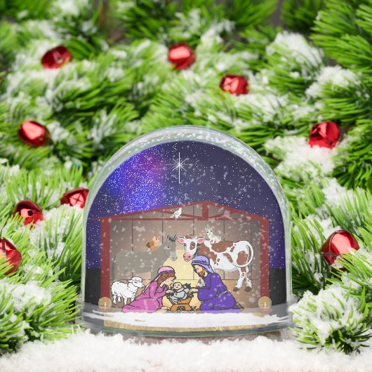 Nativity Schneekugeln (Weihnachten)