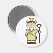 Nativity Shepherd Magnet (Vorderseite/Rückseite)