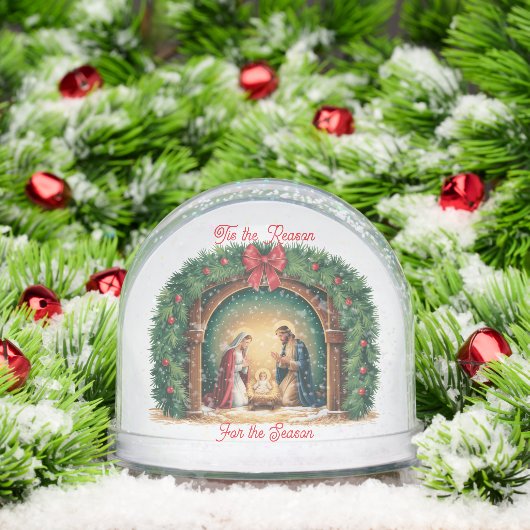 Nativity Snow Globe Schneekugeln (Weihnachten)