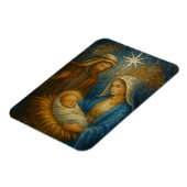 Nativity Stained Glass Mosaic | Holy Family  Magnet (Linke Seite)