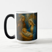 Nativity Stained Glass Mosaic | Holy Family Verwandlungstasse (Links)