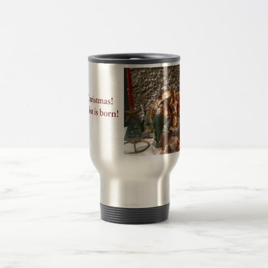 Nativity-Szenen-Weihnachtsreise-Tasse Reisebecher (Mittel)