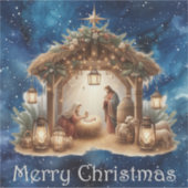 Nativity Vinyl Sticker (Vorderseite)