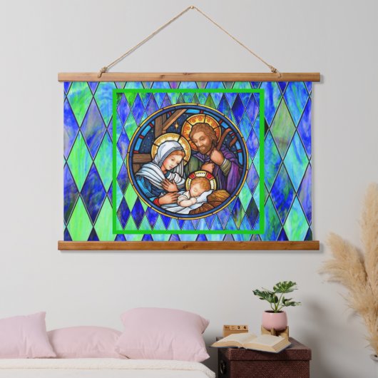 Nativity wandteppich mit holzrahmen (Schlafzimmer)