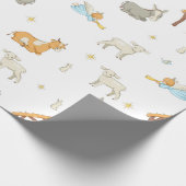 Nativity-Weihnachtsgeschenk-Verpackungs-Papier Geschenkpapier (Ecke)