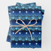 Nativwrapping Paper Flat Sheet Set 3 Geschenkpapier Set (Beispiel)