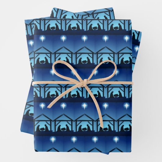 Nativwrapping Paper Flat Sheet Set 3 Geschenkpapier Set (Beispiel)