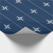 NATO Flag Geschenkpapier (Ecke)
