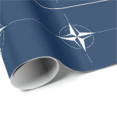 NATO Flag Geschenkpapier (Rolleneckpunkt)