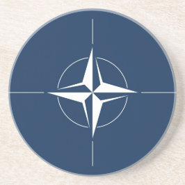 NATO Flag Getränkeuntersetzer