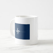 NATO Flag Kaffeetasse (Vorderseite Links)