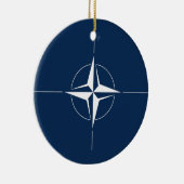 NATO Flag Keramikornament (Rechts)