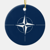 NATO Flag Keramikornament (Vorne)