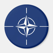 NATO Flag Magnet (Vorne)