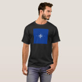 nato flag North Atlantic Treaty Organization Allia T-Shirt (Vorne ganz)