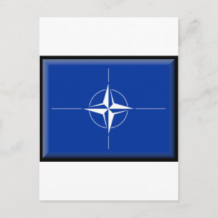 NATO Flag Postkarte