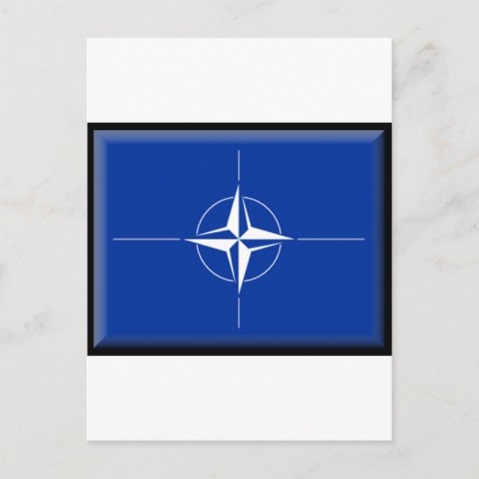 NATO Flag Postkarte (Vorderseite)