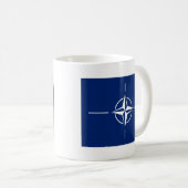 NATO-Flagge Kaffeetasse (VorderseiteRechts)