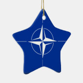 NATO-Flagge Keramikornament (Rechts)