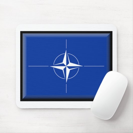 NATO-Flagge Mousepad (Mit Mouse)