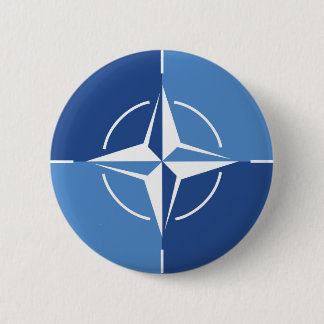 NATO-ONAT-Flaggensymbol des Nordatlantikvertragsor Button