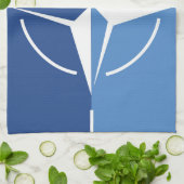 NATO-ONAT-Flaggensymbol des Nordatlantikvertragsor Geschirrtuch (Gefaltet)