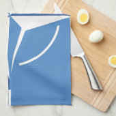 NATO-ONAT-Flaggensymbol des Nordatlantikvertragsor Geschirrtuch (Viertel Falte)