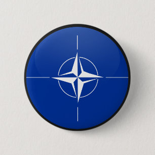 NATO-Qualität Flaggen-Kreis Button