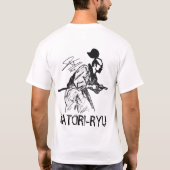 Natori-ryu: Unterschriften-Reihe, Pawan Giri T-Shirt (Rückseite)