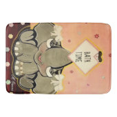 Natosha, die Elefanten-Speller-Badematte Badematte (Vorderseite)