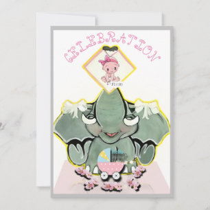 Natosha, die Elefantenspinner Geburt oder Schwange Ankündigung