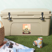 Natosha, The Elephant 8" x 8" Contour Stickers Aufkleber (Kühler)