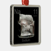 Natrium Silbernes Ornament (Rechts)