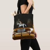 Natrive Dancer Horse Statue Saratoga Tote Bag Tasche (Von Nahem)
