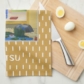 Natsu Japanische Sommersaison Art Geschirrtuch (Viertel Falte)