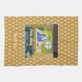 Natsu Japanische Sommersaison Art Geschirrtuch (Horizontal)