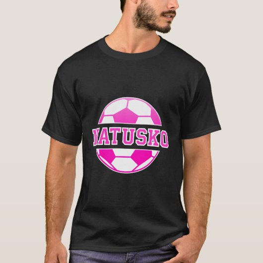Natsuko Name Soccer Play Fußball Sportfanball Ball T-Shirt (Vorderseite)