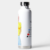 Natsuko Wasserflasche (B) Trinkflasche (links)