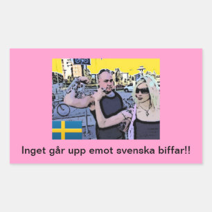 Natta und Kent (Schweden): Aufkleber