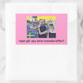 Natta und Kent (Schweden): Stickers (Tasche)