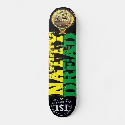 NATTY DREAD Skateboard (Vorderseite)