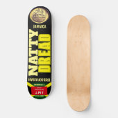 NATTY DREAD TRIBE OF JUDAH Skateboard (Vorderseite)