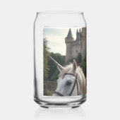 Natu Unicorn Trinkglas Dosenglas (Vorderseite)