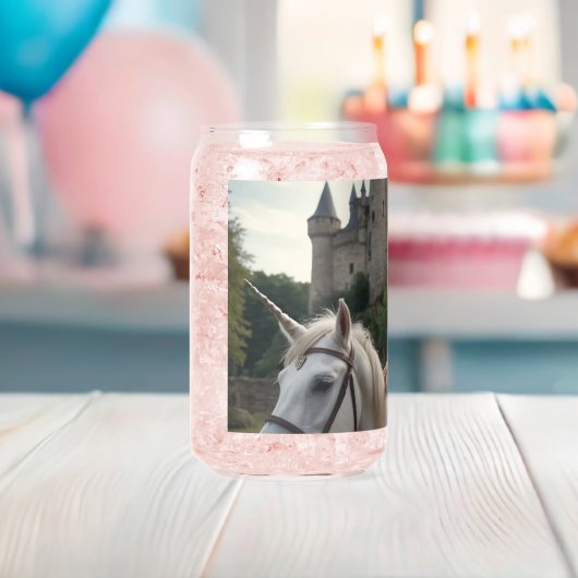 Natu Unicorn Trinkglas Dosenglas (Insitu (Baby Party))