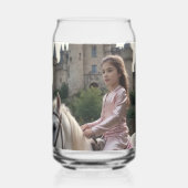 Natu Unicorn Trinkglas Dosenglas (Links)