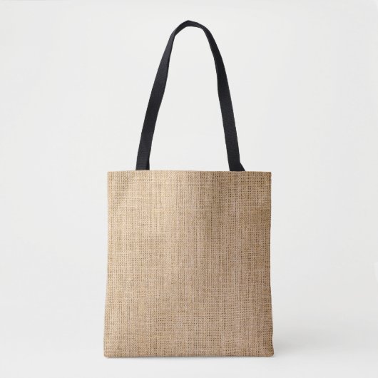 Natual Burlap Tasche (Vorderseite)
