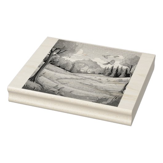 Natur 15. gummistempel (Stempel)